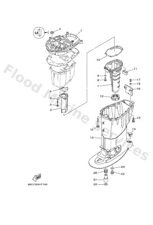 Diagram for UPPER CASING