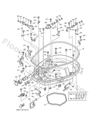 Diagram for BOTTOM COWLING 1