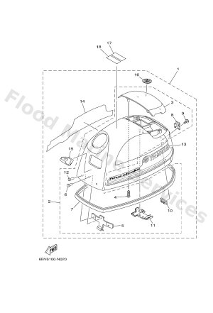 Diagram for TOP COWLING