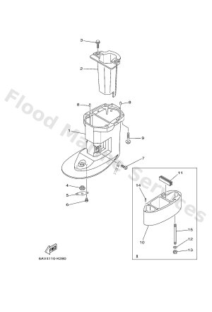 Diagram for UPPER CASING