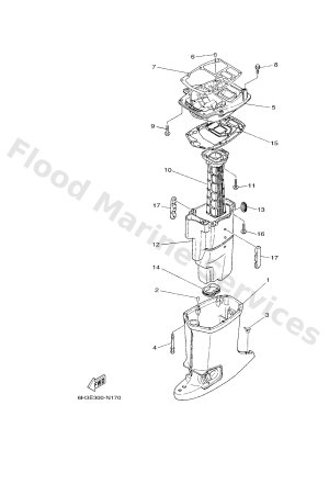 Diagram for UPPER CASING