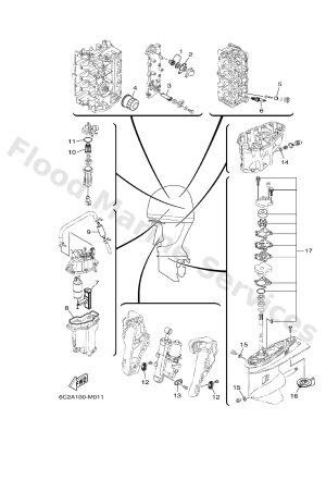 Diagram for SCHEDULED SERVICE PARTS