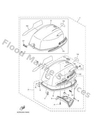 Diagram for TOP COWLING