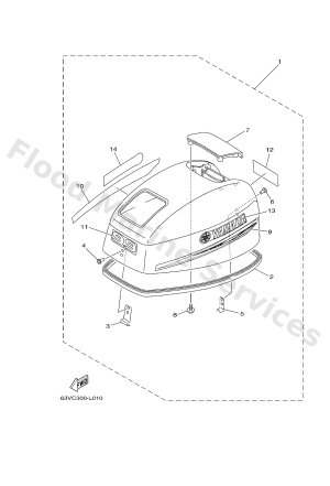 Diagram for TOP COWLING